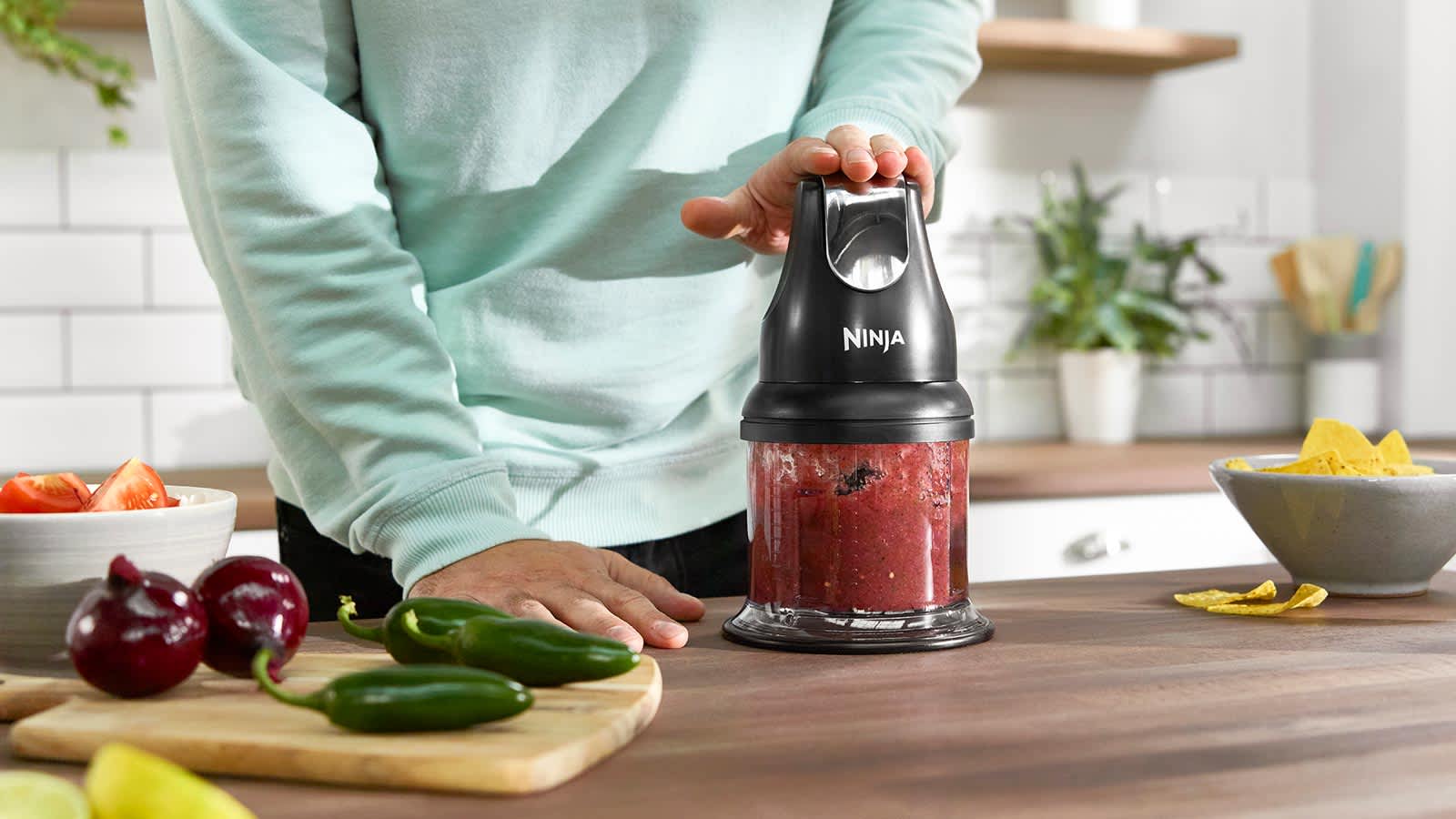 Ninja Professional Stackable Chopper 200W - NJ1002UKBK - SharkNinja UK